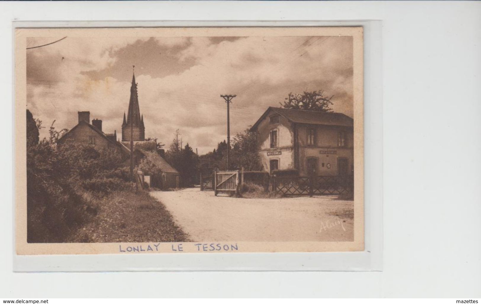 61 LONLAY LE TESSON LA GARE  Trés Bon état - Sonstige & Ohne Zuordnung