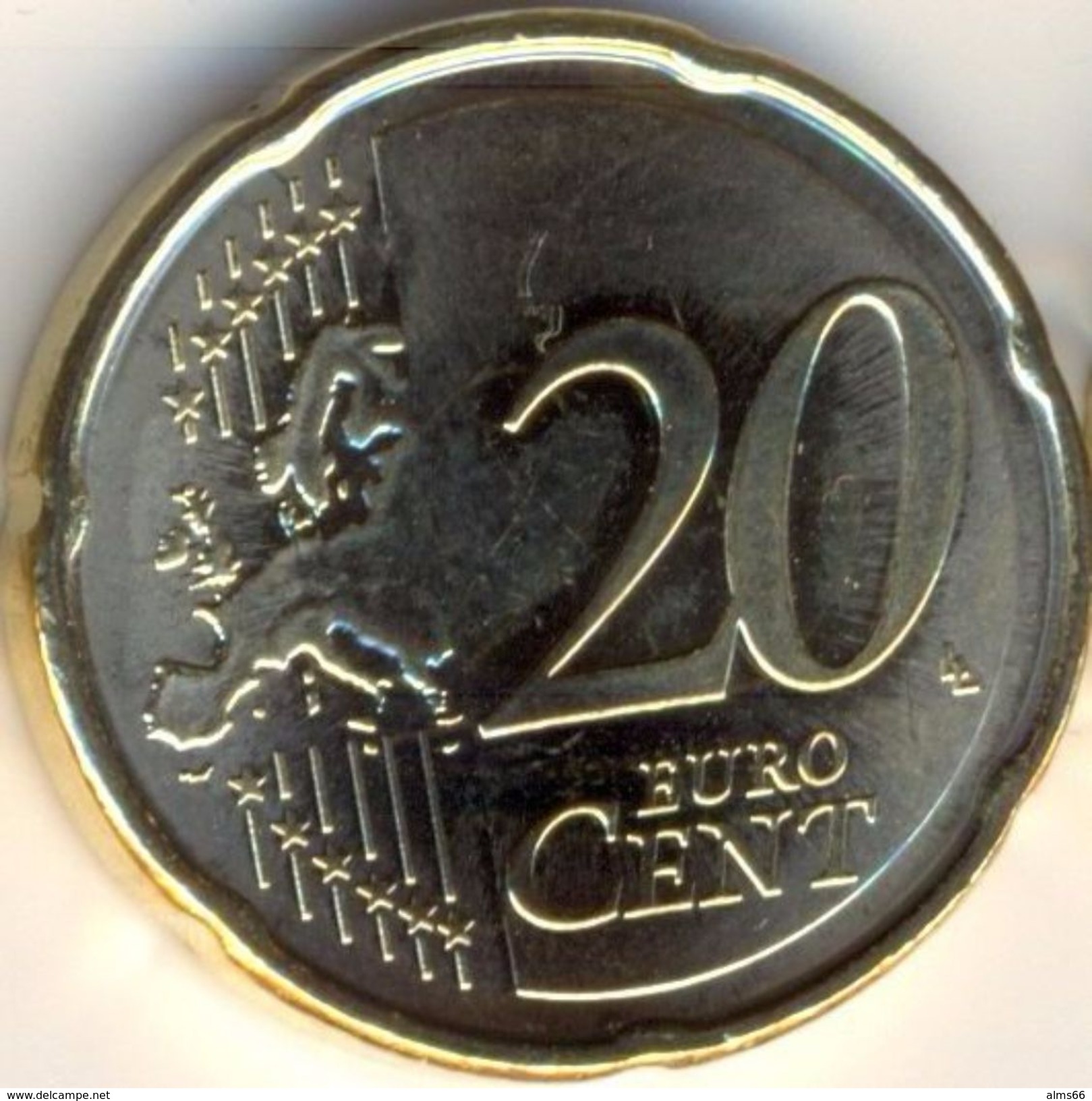 Eurocoins Estonia 20 Cents 2011 UNC - Estland