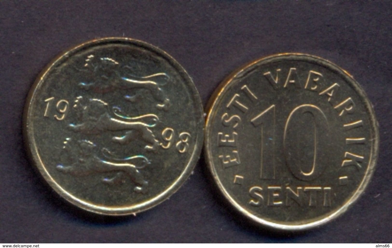 Estonia 10 Senti 1998 UNC - Estonia