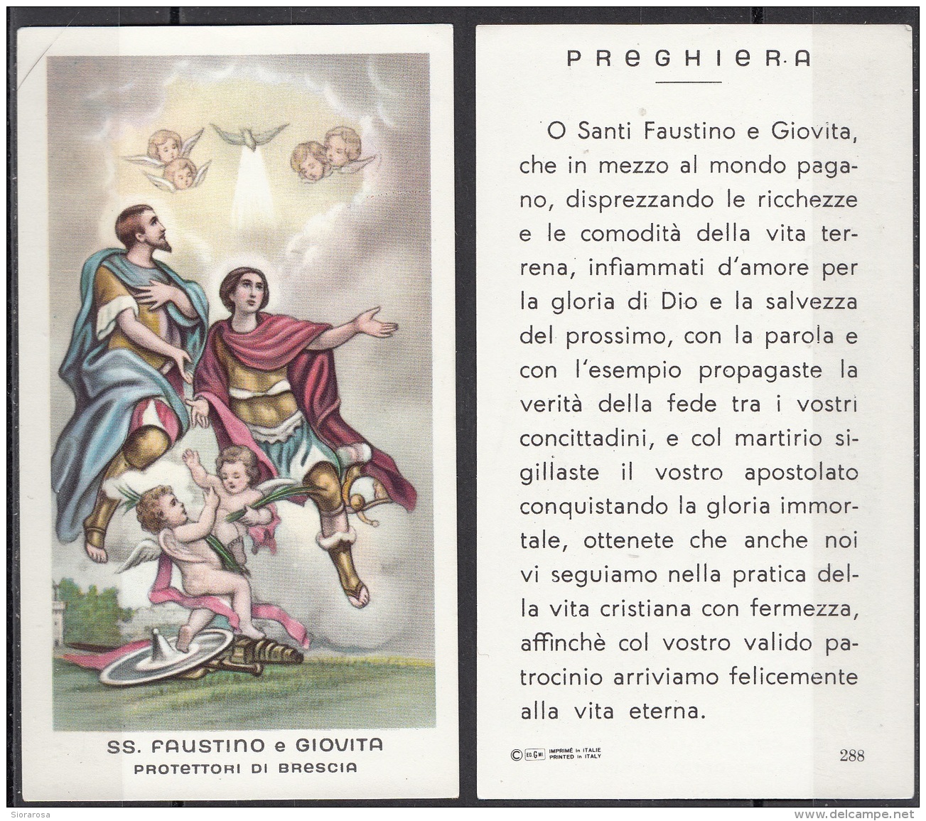 Santi : SS Faustino E Giovita - Santini