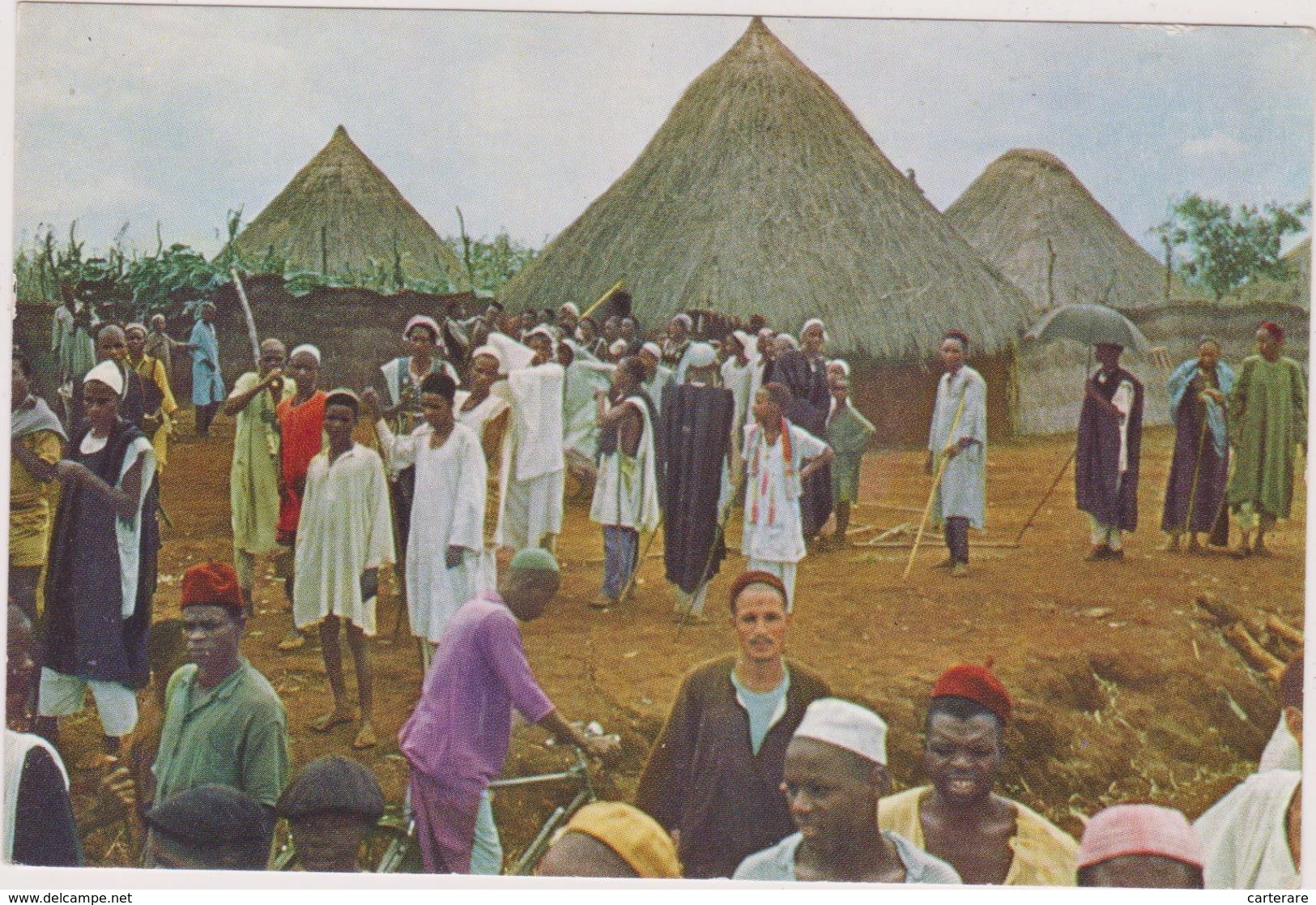 AFRIQUE,AFRICA,CAMEROUN,CAMEROON,ex Colonie Allemande Et Française,ADAMAOUA,VILLAGE,CEREMONIE  VAUDOU - Cameroun