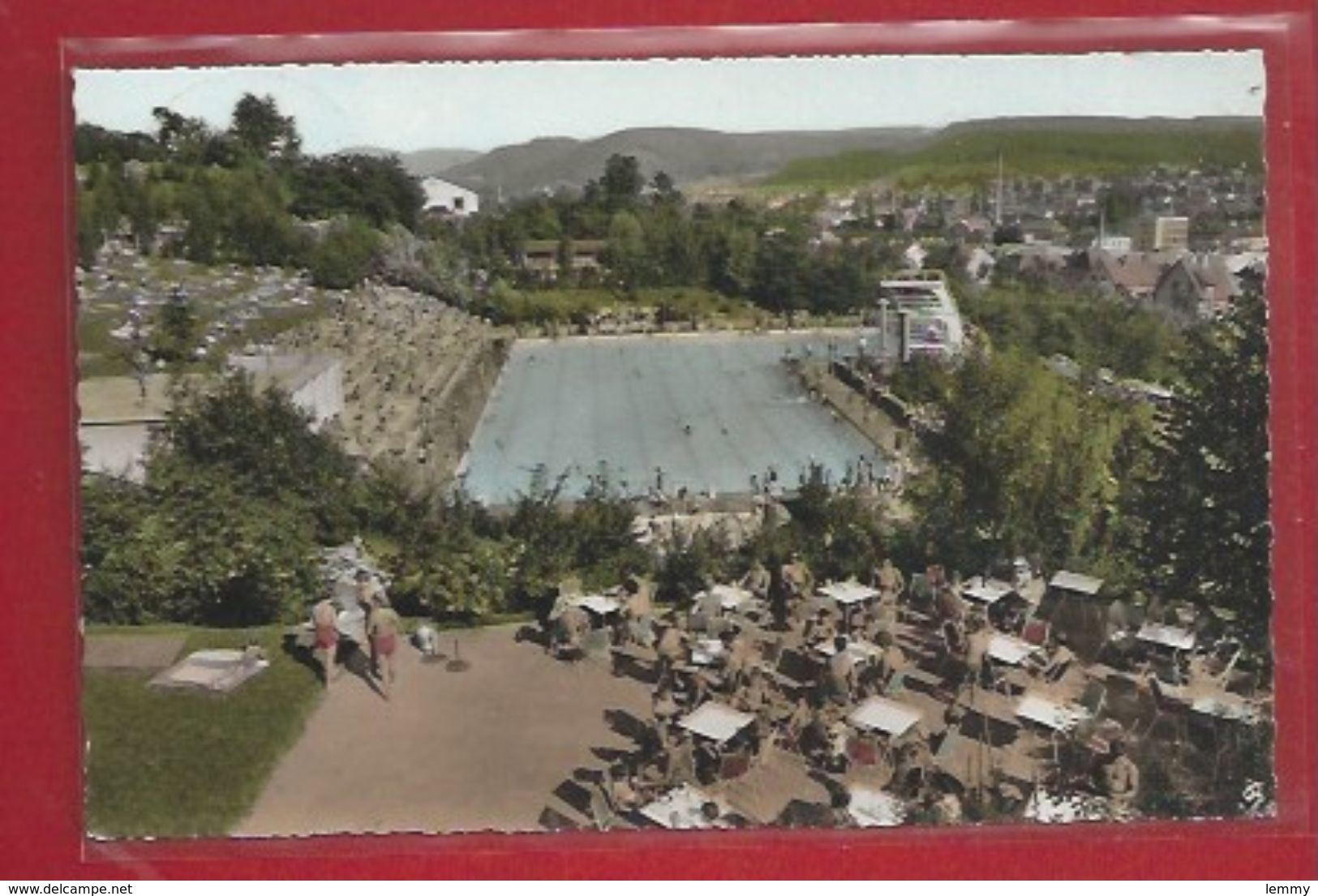 ALLEMAGNE - LAHR - IM SCHWARZWALD - PISCINE - SCHWIMMBAD - CPSM DENTELÉE 1970 - Lahr