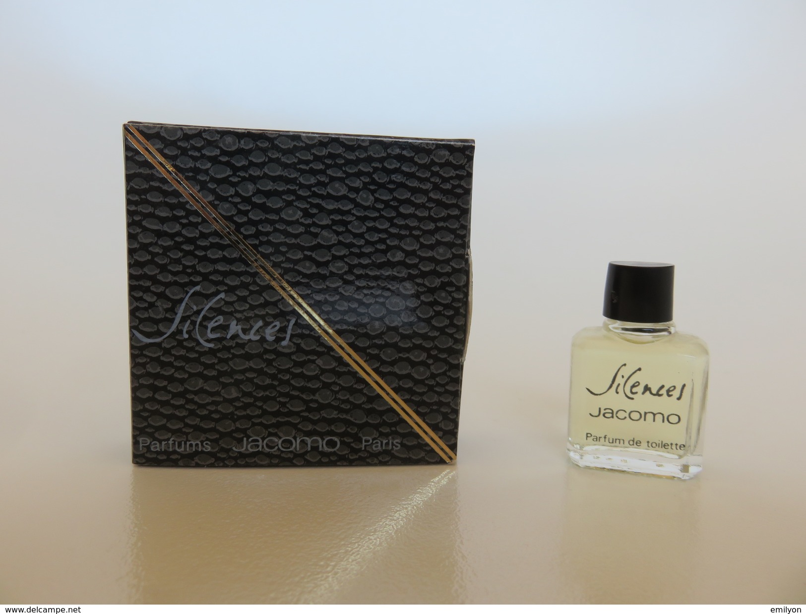 Silences - Jacomo - Parfum De Toilette - 2.5 ML - Miniaturen Herrendüfte (mit Verpackung)