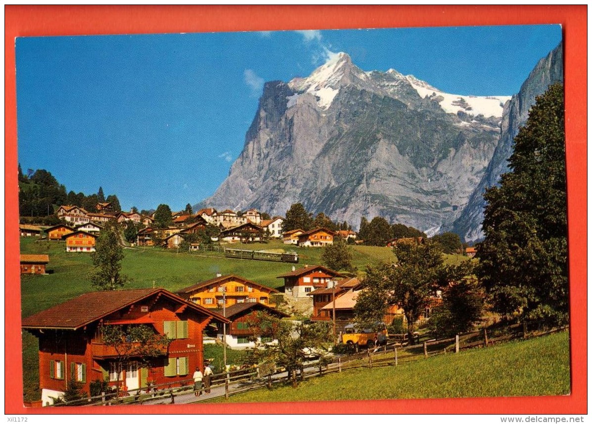 MIC-25 Grindelwald Grund WAB  Mit Wetterhorn.  Gyger, Nicht Gelaufen. - Grindelwald