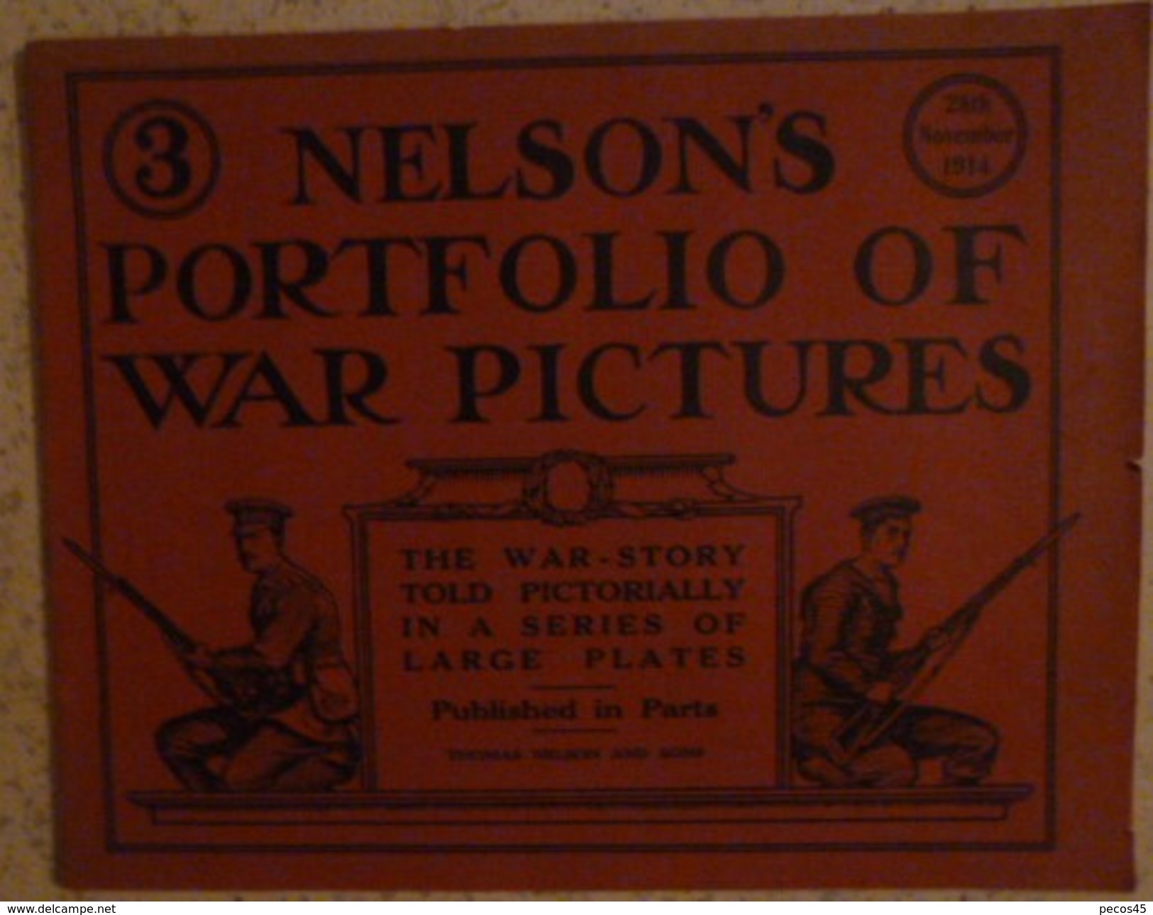 Portfolio Of War Pictures N° 3   -   NELSON'S   " 28.11.1914 : Images De La Guerre En BELGIQUE. - Weltkrieg 1914-18