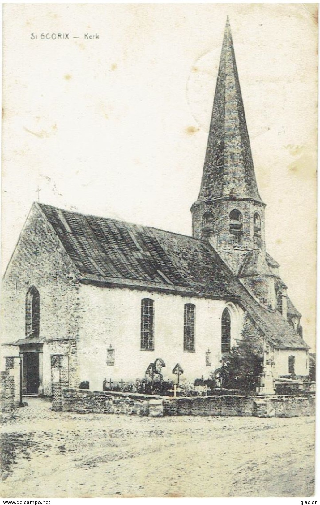 ST GOORIX - Sint-Goriks-Oudenhove - Zottegem - De Kerk - Phototypie E. Desaix - Zottegem