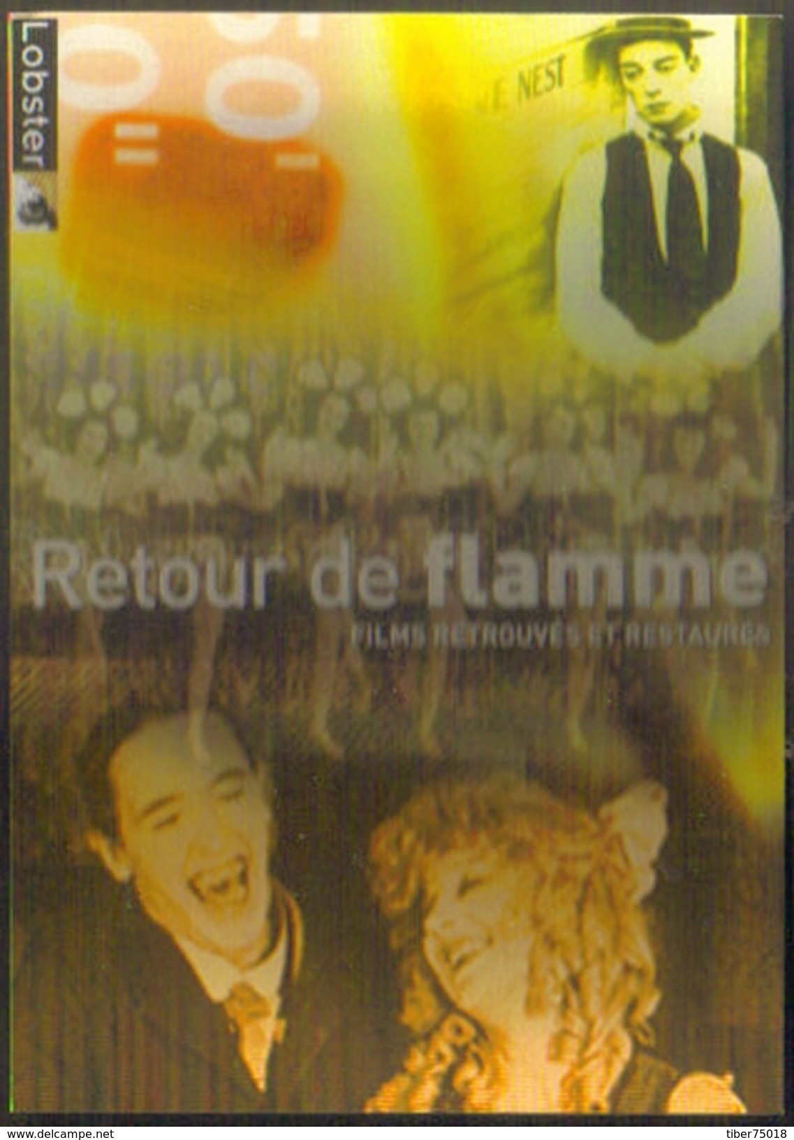 Carte Postale "Cart'Com" (2003) - Retour De Flamme (cinéma - Affiche) Films Retrouvés Et Restaurés (Buster Keaton) - Affiches Sur Carte