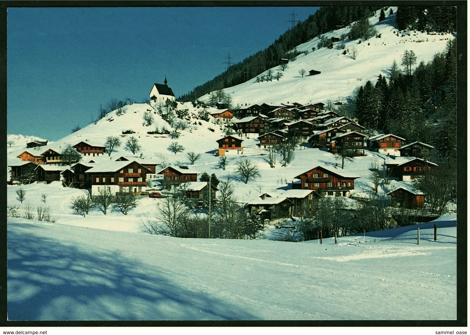 Mühlebach Bei Ernen / Wallis  -  Ansichtskarte Ca. 1975    (7468) - Ernen