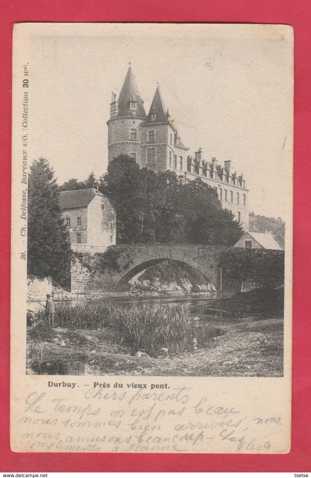Durbuy - Près Du Vieux Pont - 1903 ( Voir Verso ) - Durbuy