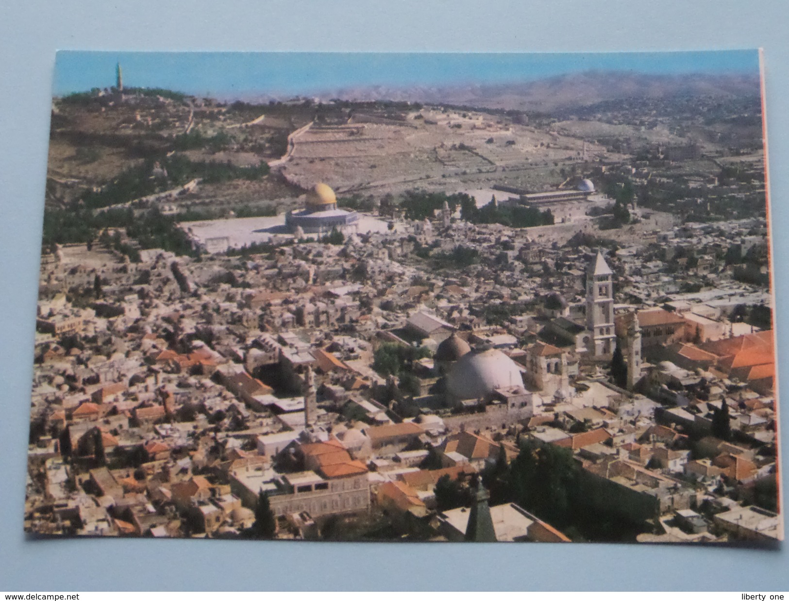 Bird's EYE View - JERUSALEM ( Star Cards ) Anno 19?? ( Zie Foto Details ) !! - Israel