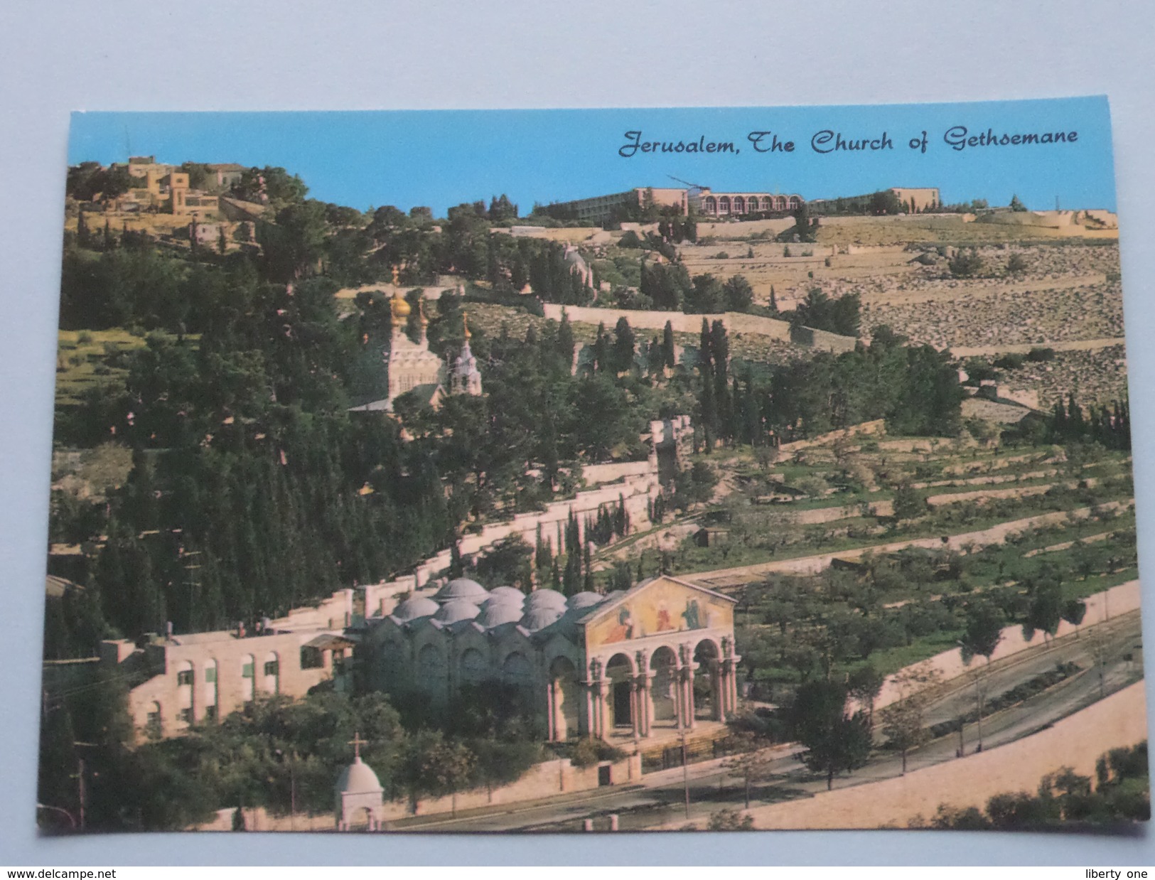 The Church Of GETHSEMANE - JERUSALEM ( Star Cards ) Anno 19?? ( Zie Foto Details ) !! - Israel