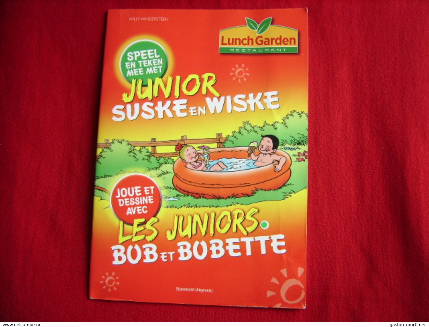 Bd Publicitaire - Willy Vandersteen - Bob Et Bobette - Suske En Wiske - Mini-album - Lunch Garden - Bob Et Bobette