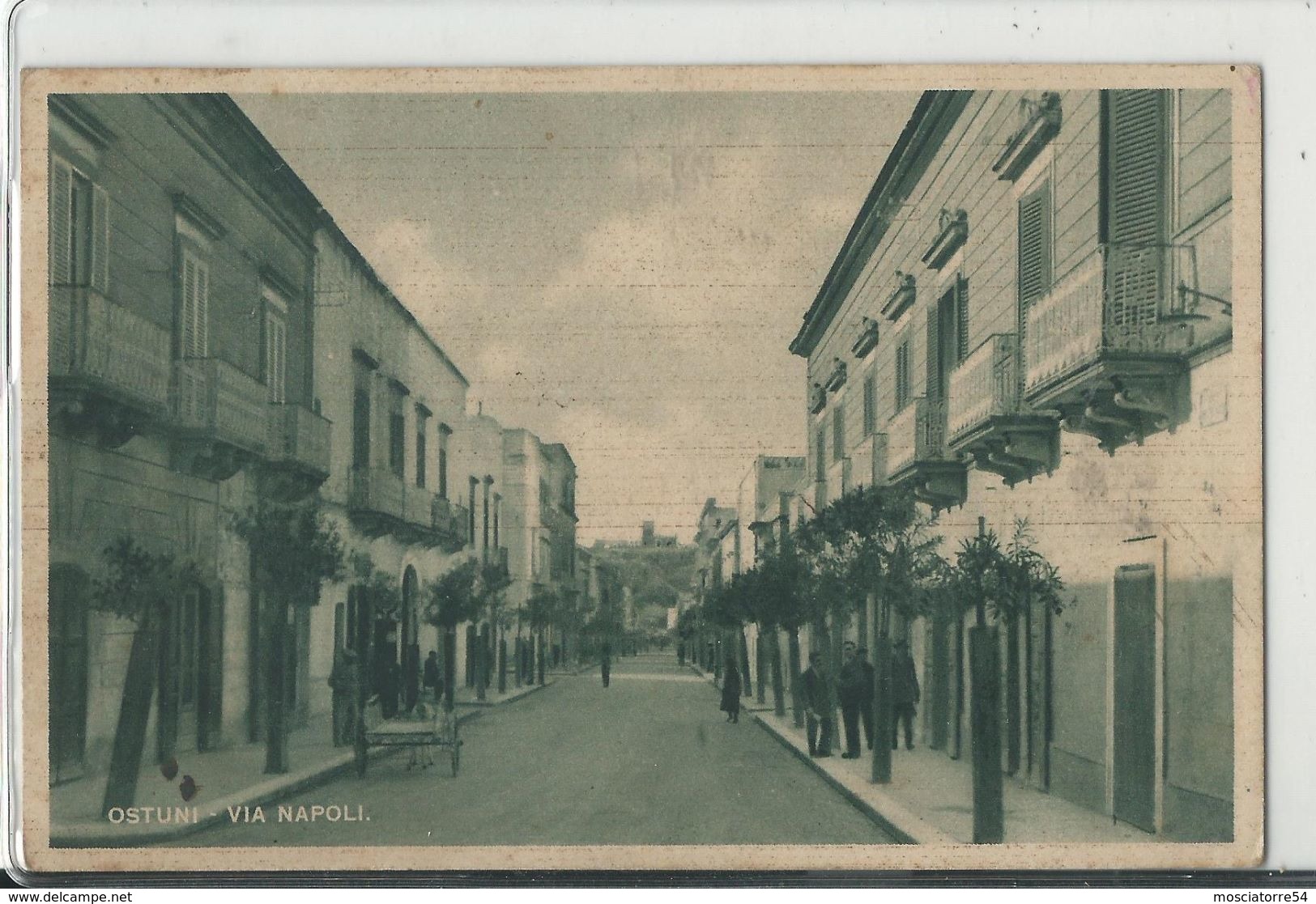 Ostuni -   Via Napoli Viagg Anni 30 - Brindisi