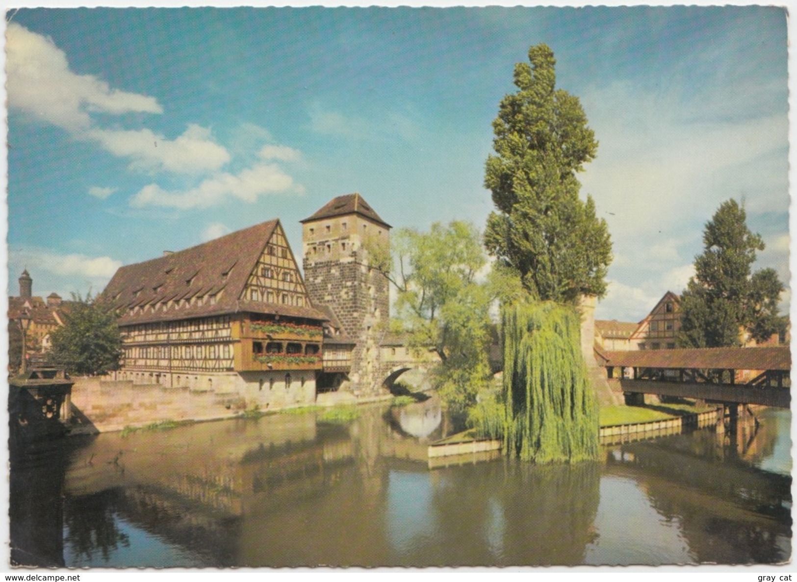 NURNBERG, Weinstadel Und Henkersteg, Germany, 1969 Used Postcard [20563] - Nuernberg