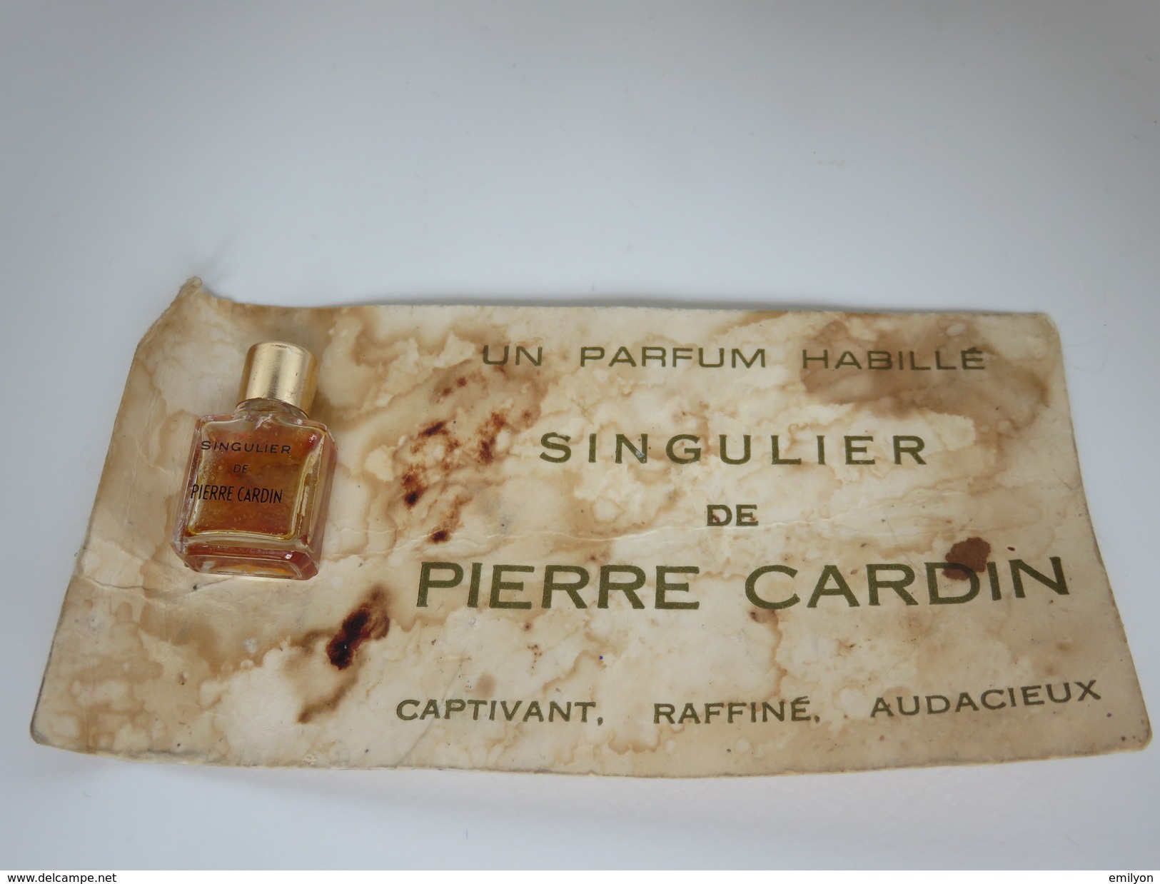 Singulier - Pierre Cardin - Miniatures Hommes (sans Boite)