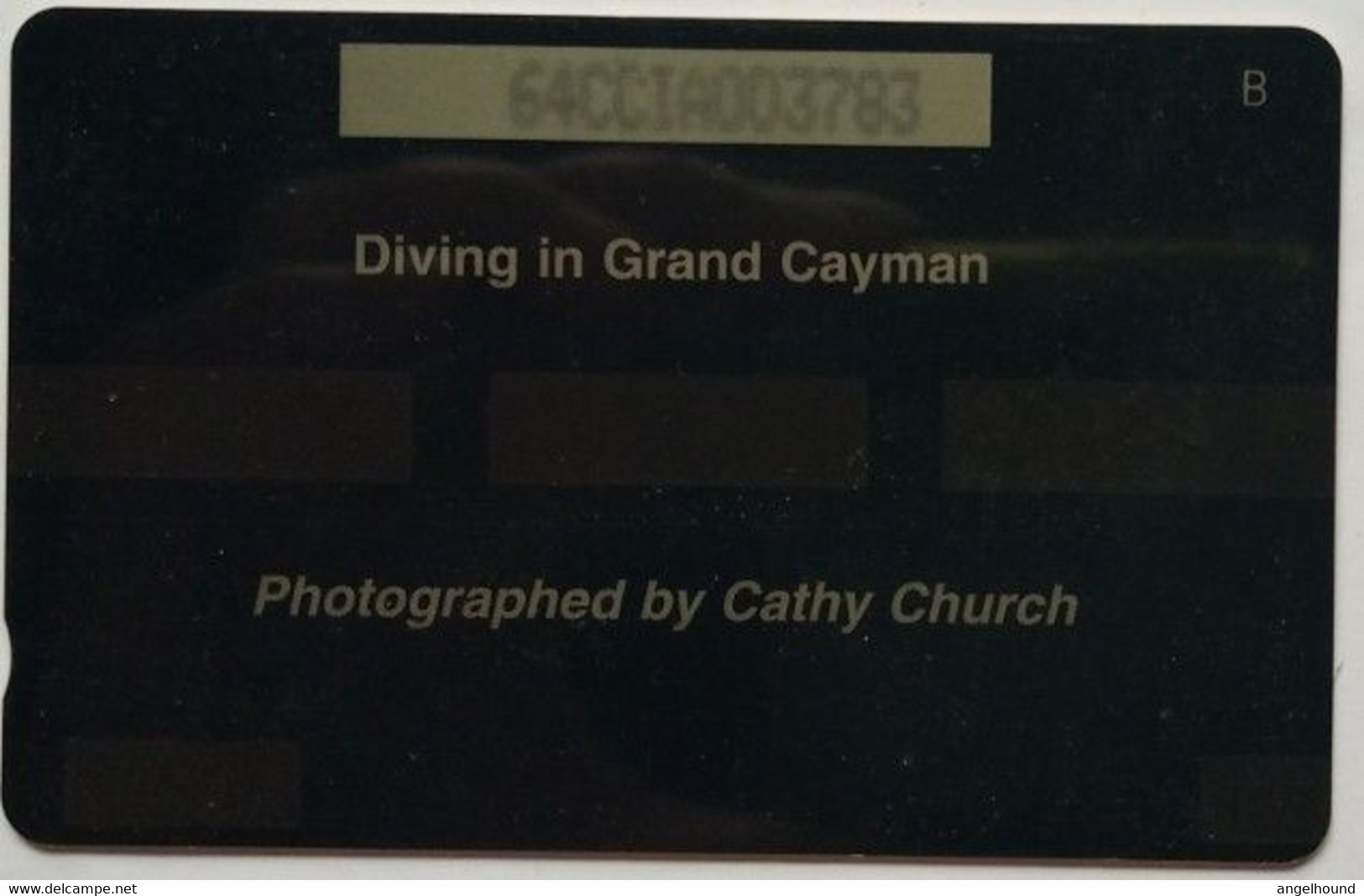Cayman Islands 64CCIA Diving CI$15 - Isole Caiman