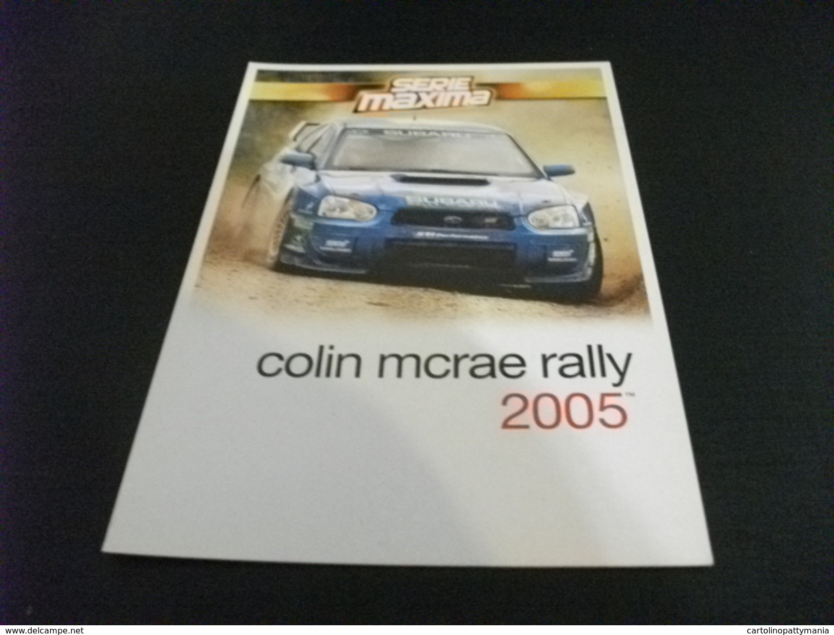 CARTOLINA PUBBLICITARIA  PROMOCARD 6253 SUBARU COLIN MCRAE RALLY 2005 AUTO CAR - Rallyes