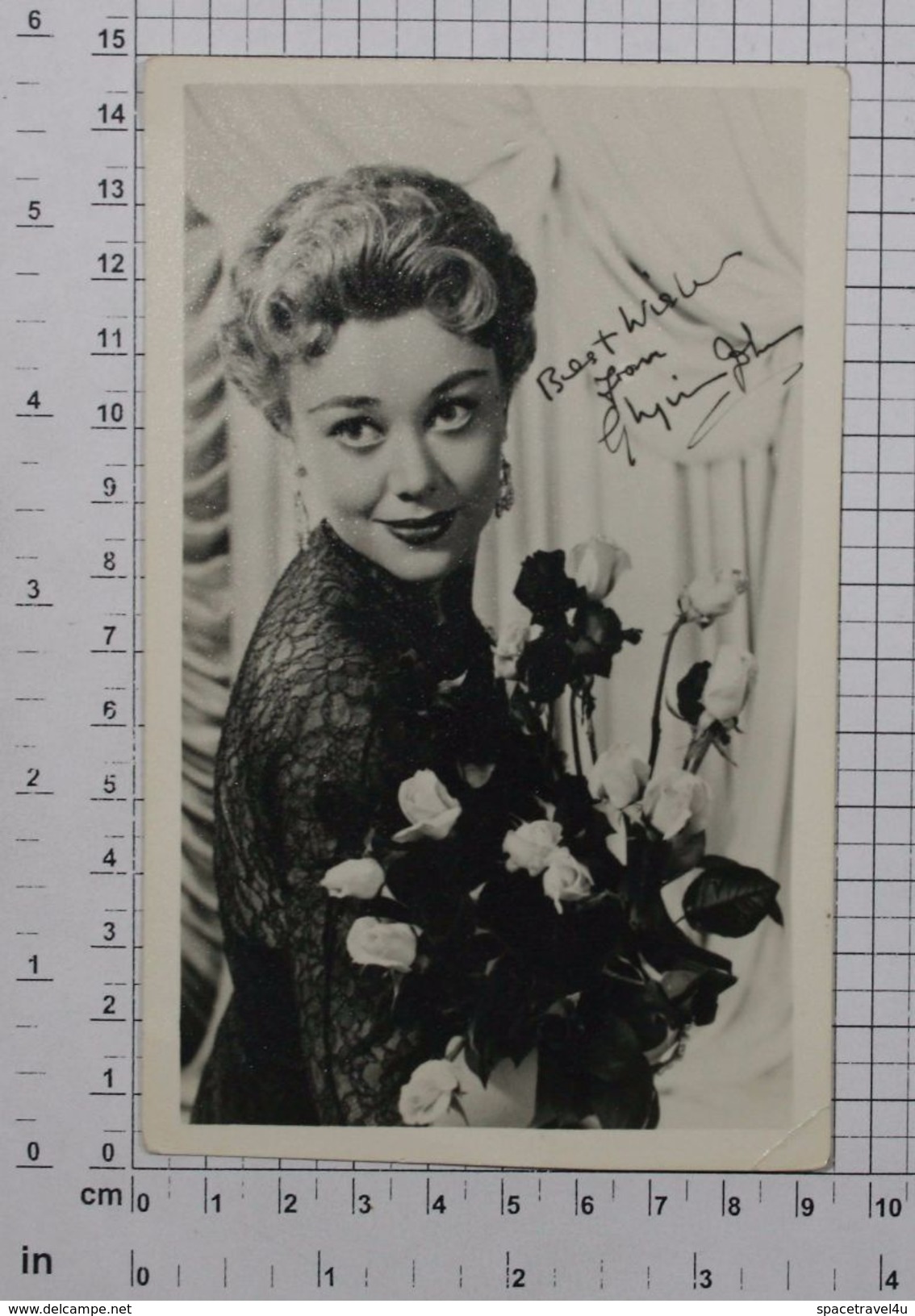 GLYNNIS JOHNS - Vintage PHOTO Autograph REPRINT (OST-5) - Other & Unclassified