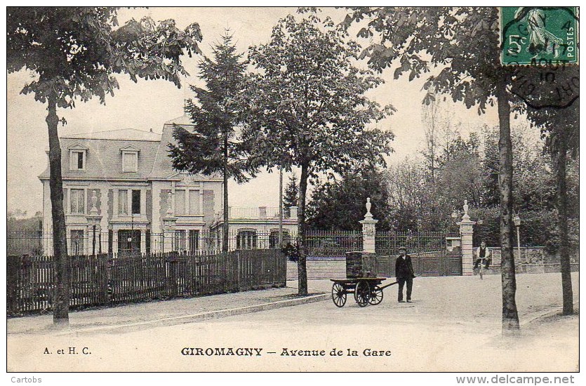90 GIROMAGNY Avenue De La Gare - Giromagny