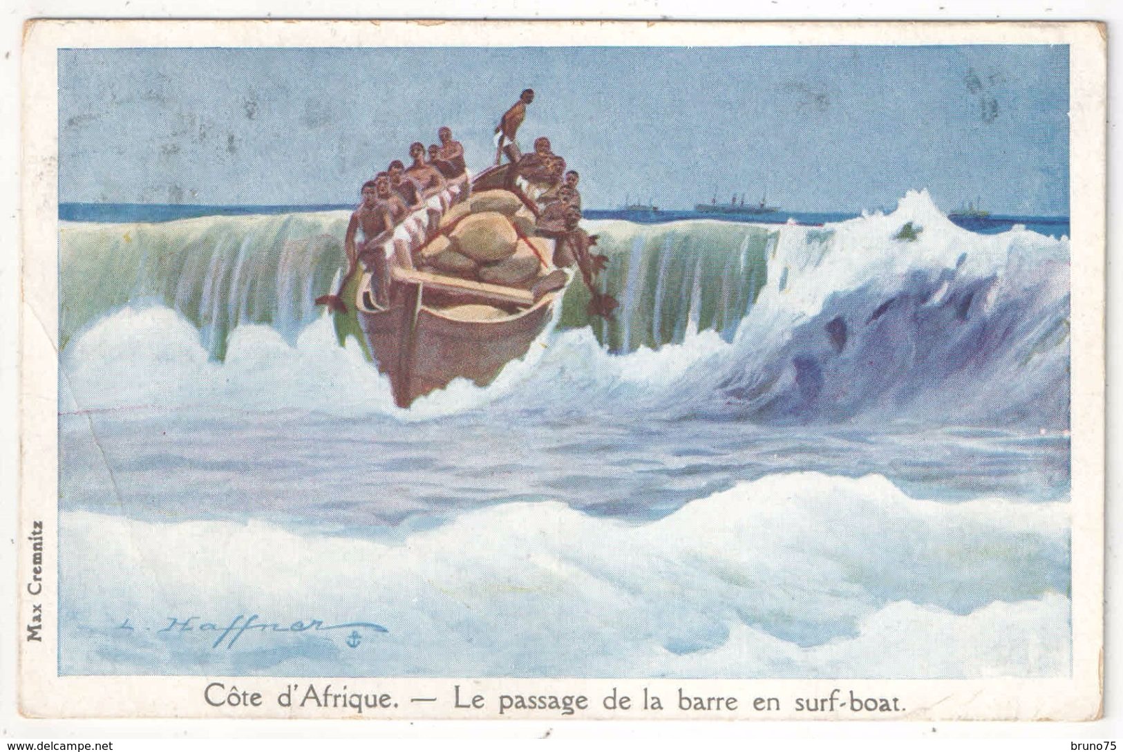 HAFFNER - Côte D'Afrique - Le Passage De La Barre - Haffner