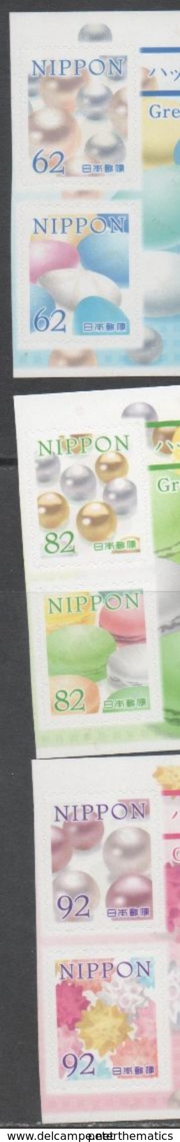 JAPAN, 2017, MNH, CELEBRATION DESIGNS, SWEETS, 6v - Other & Unclassified