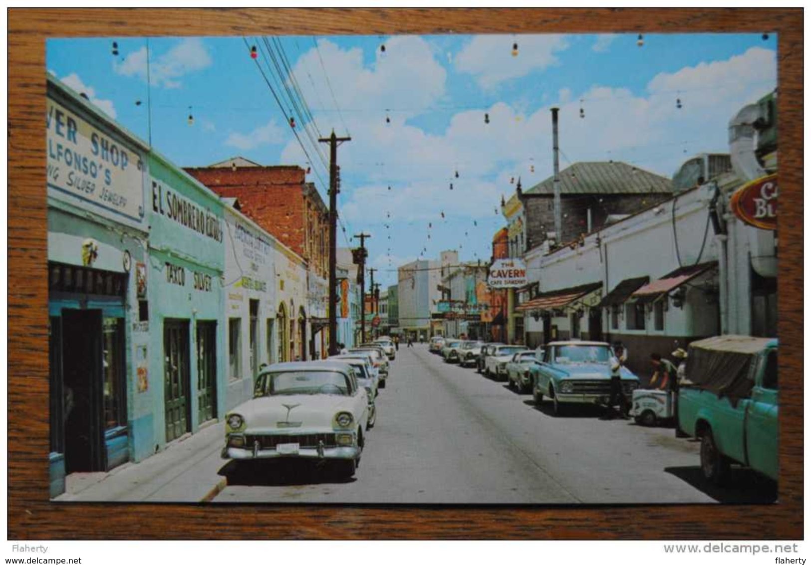 NOGALES Sonora Elias Street Voitures Old Cars Coches - Mexique