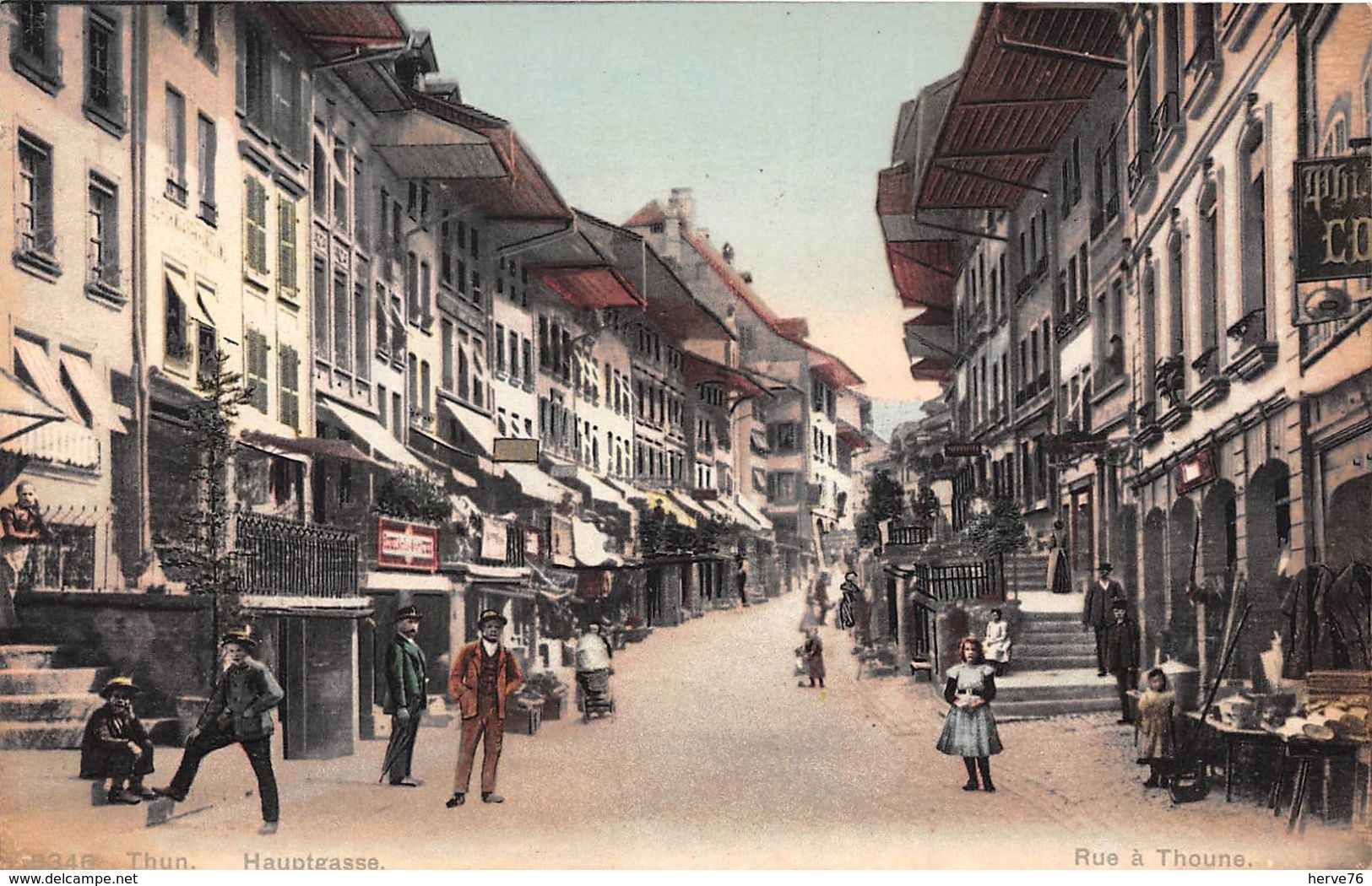 SUISSE - THUN - Rue à Thoune - Thoune / Thun