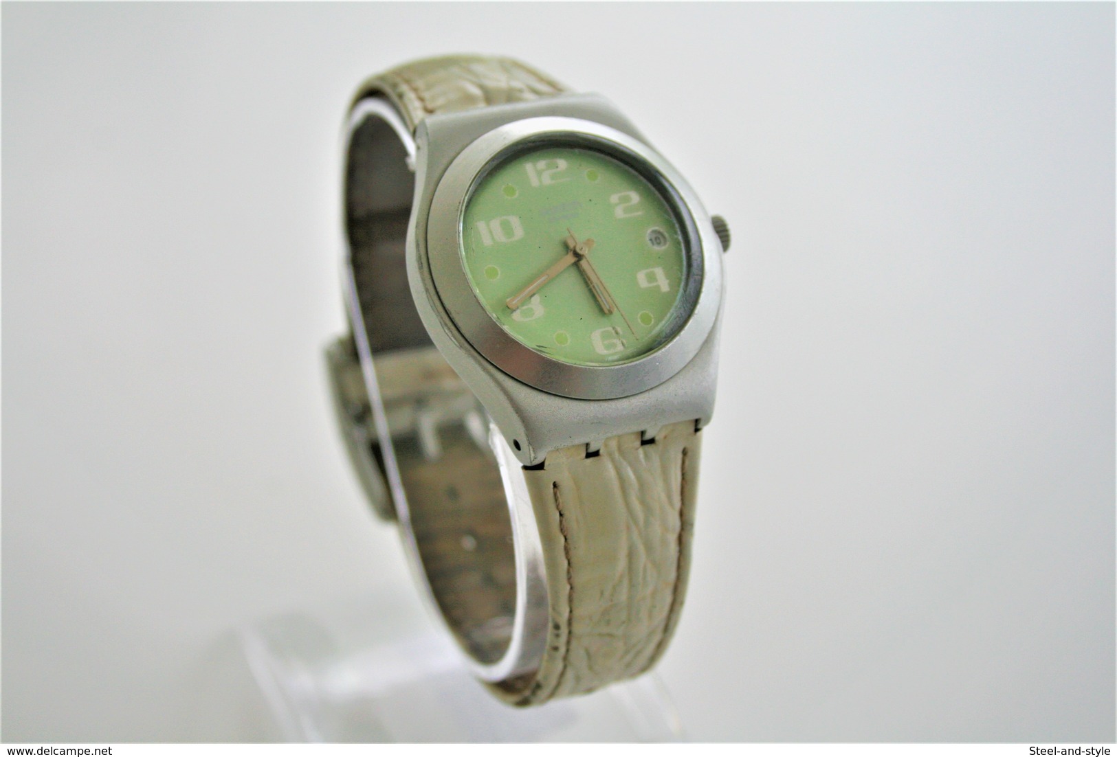 Watches : SWATCH - Irony Eucalyptus - Nr. : YLS4016 - Original  - Running - Excelent Condition- 2003 - Orologi Moderni