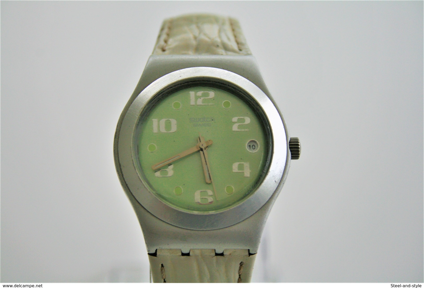 Watches : SWATCH - Irony Eucalyptus - Nr. : YLS4016 - Original  - Running - Excelent Condition- 2003 - Orologi Moderni