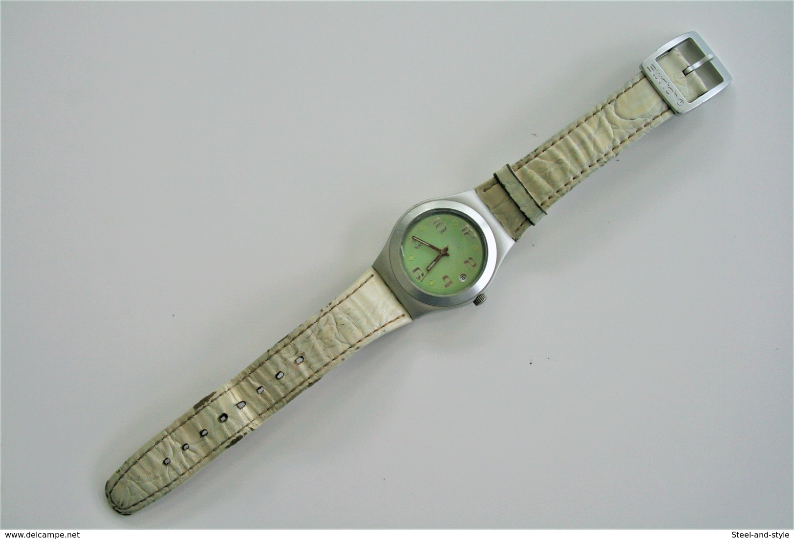 Watches : SWATCH - Irony Eucalyptus - Nr. : YLS4016 - Original  - Running - Excelent Condition- 2003 - Orologi Moderni