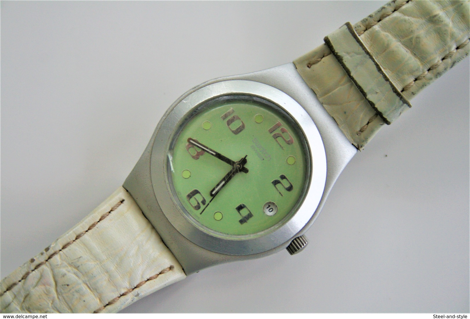 watches : SWATCH - irony Eucalyptus - nr. : YLS4016 - original  - running - excelent condition- 2003