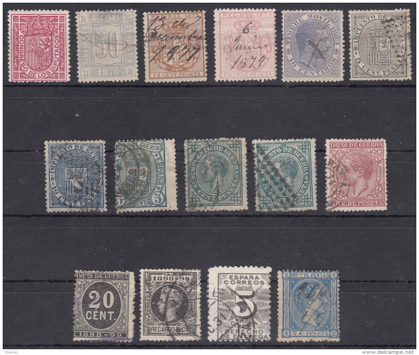 Spain Interesting Classics Selection, Look - Used Stamps