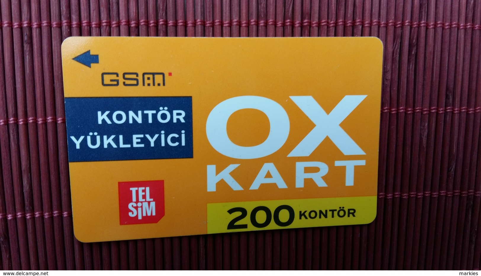 Prepaidcard Turkey 200 Kontor Used - Türkei