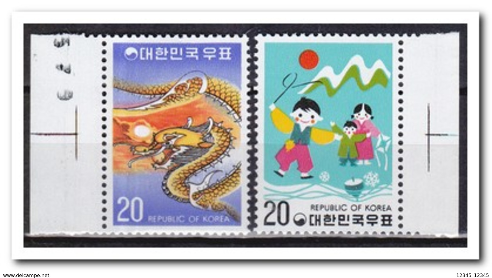 Zuid Korea 1975, Postfris MNH, New Year - Korea (Zuid)