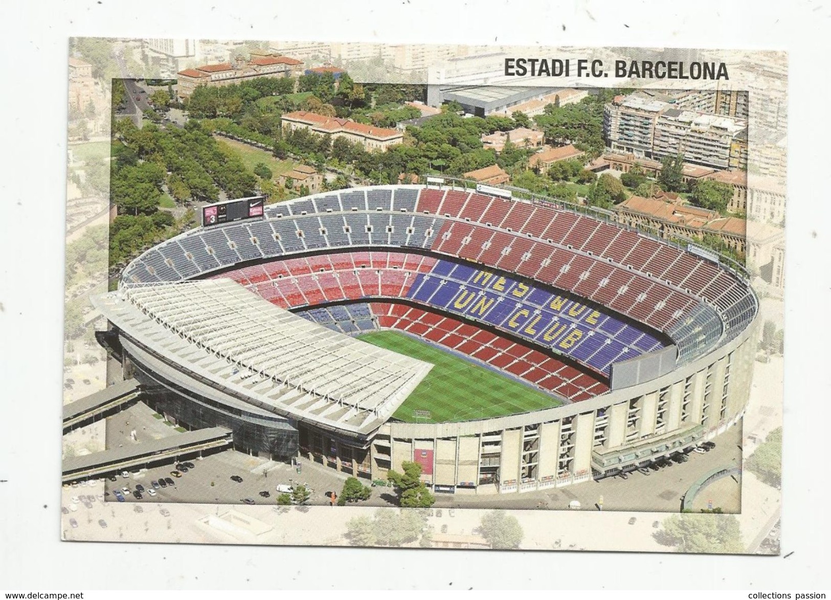 Cp , Sports , Football , Espagne , Estadi F.C. Barcelona , Vierge , Ed :Campana , Phot : Tavisa, Stade - Calcio