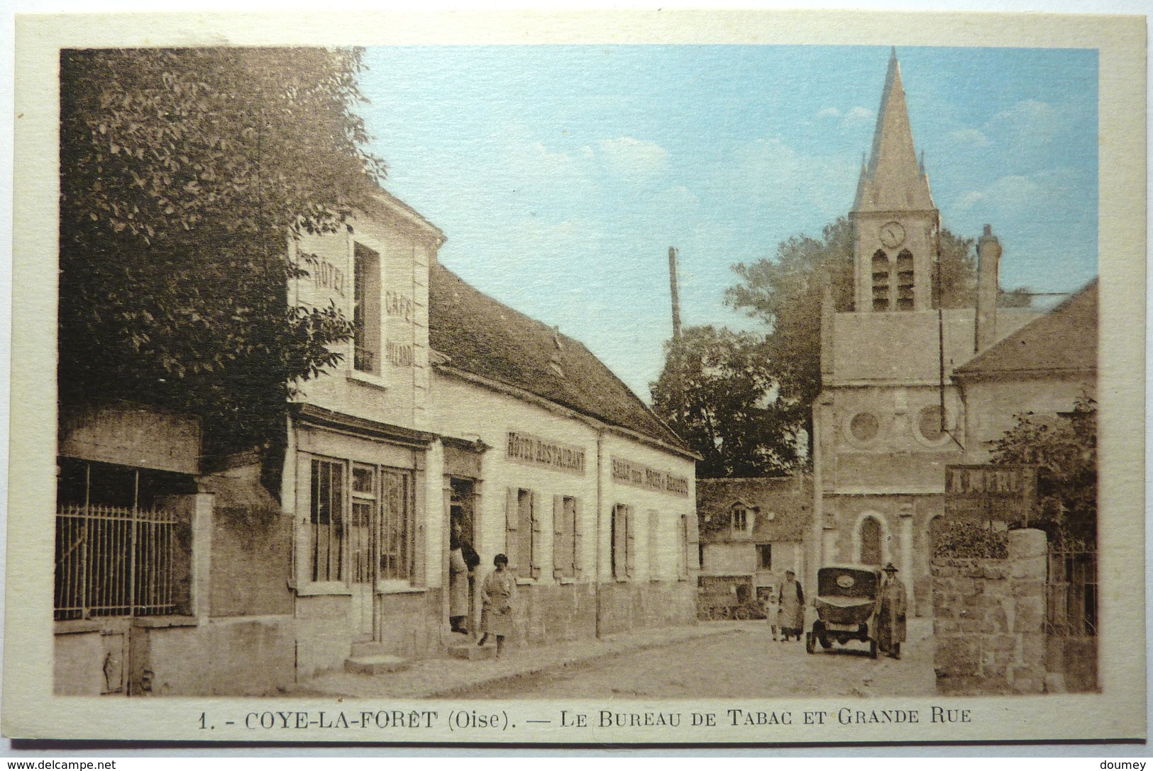 LE BUREAU DE TABAC ET GRANDE RUE - COYE LA FORÊT - Autres & Non Classés