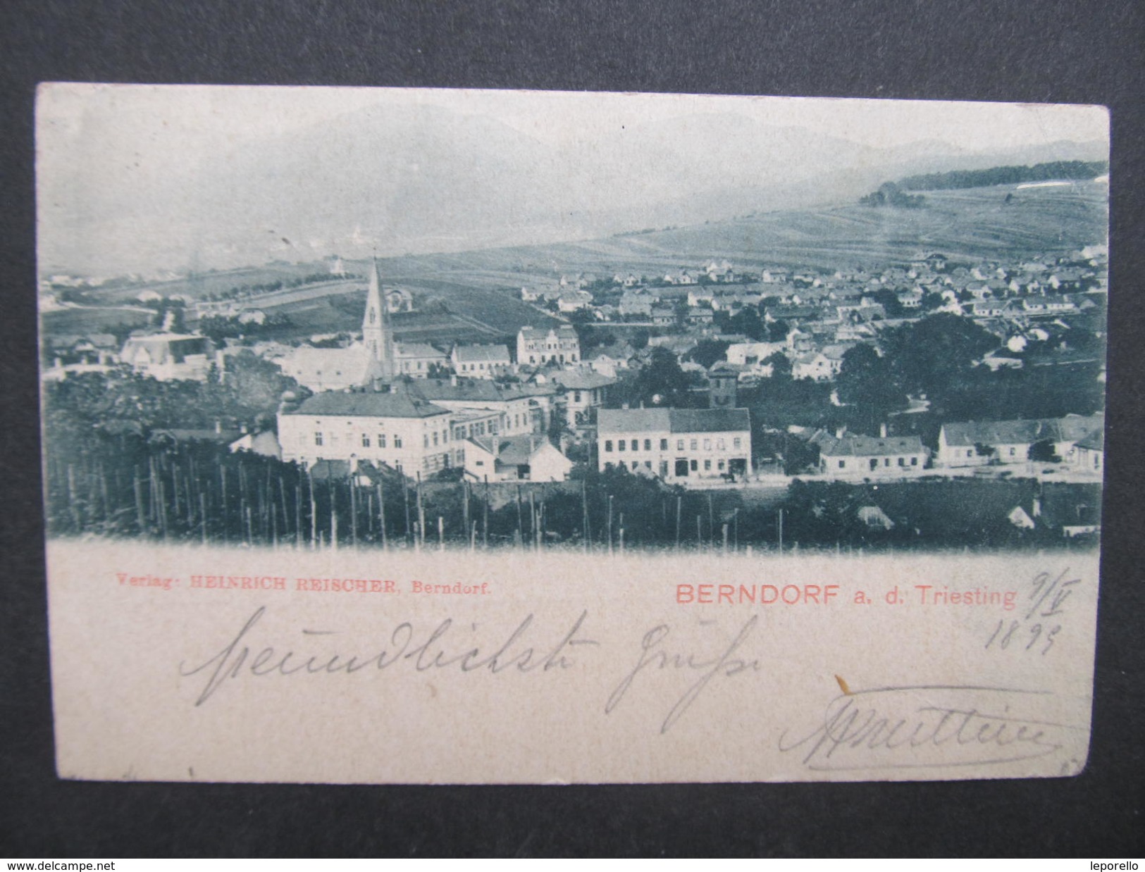 AK BERNDORF A.d.Triesting B. Baden 1900/// D*27456 - Berndorf