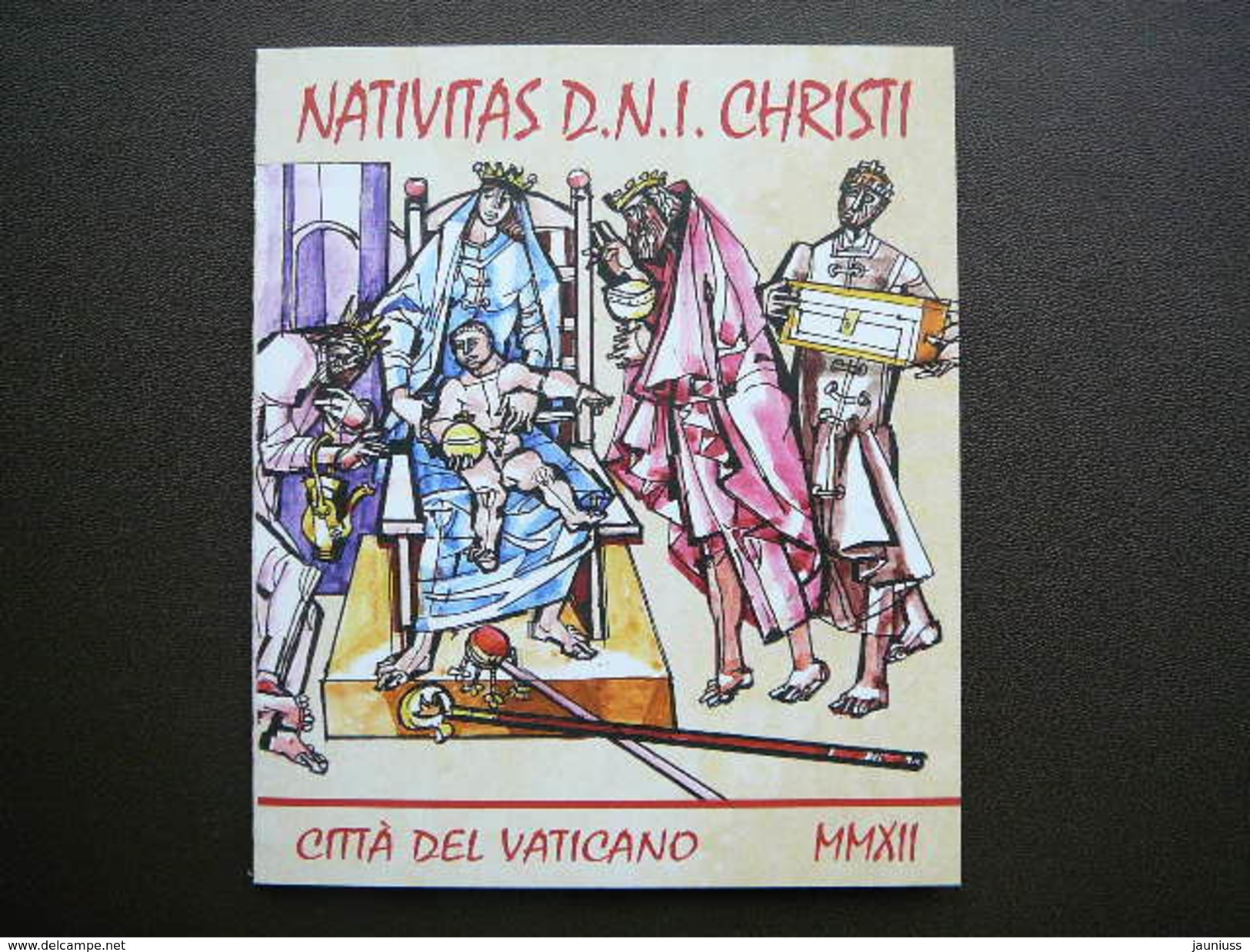 Christmas # Vatican Vatikan Vaticano  MNH 2012 # Mi. 1753/4 Booklet. MH21.Annunciation, By G.Hajnal.Nativity By G.Hajnal - Libretti