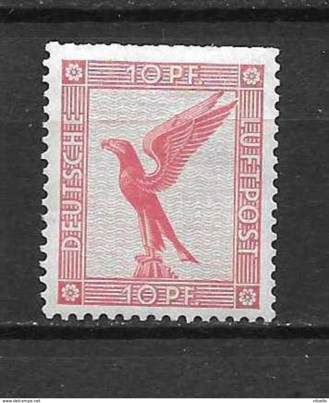 LOTE  1365  ///   ALEMANIA IMPERIO AÑO 1926   YVERT Nº: 28 *MH - Correo Aéreo & Zeppelin