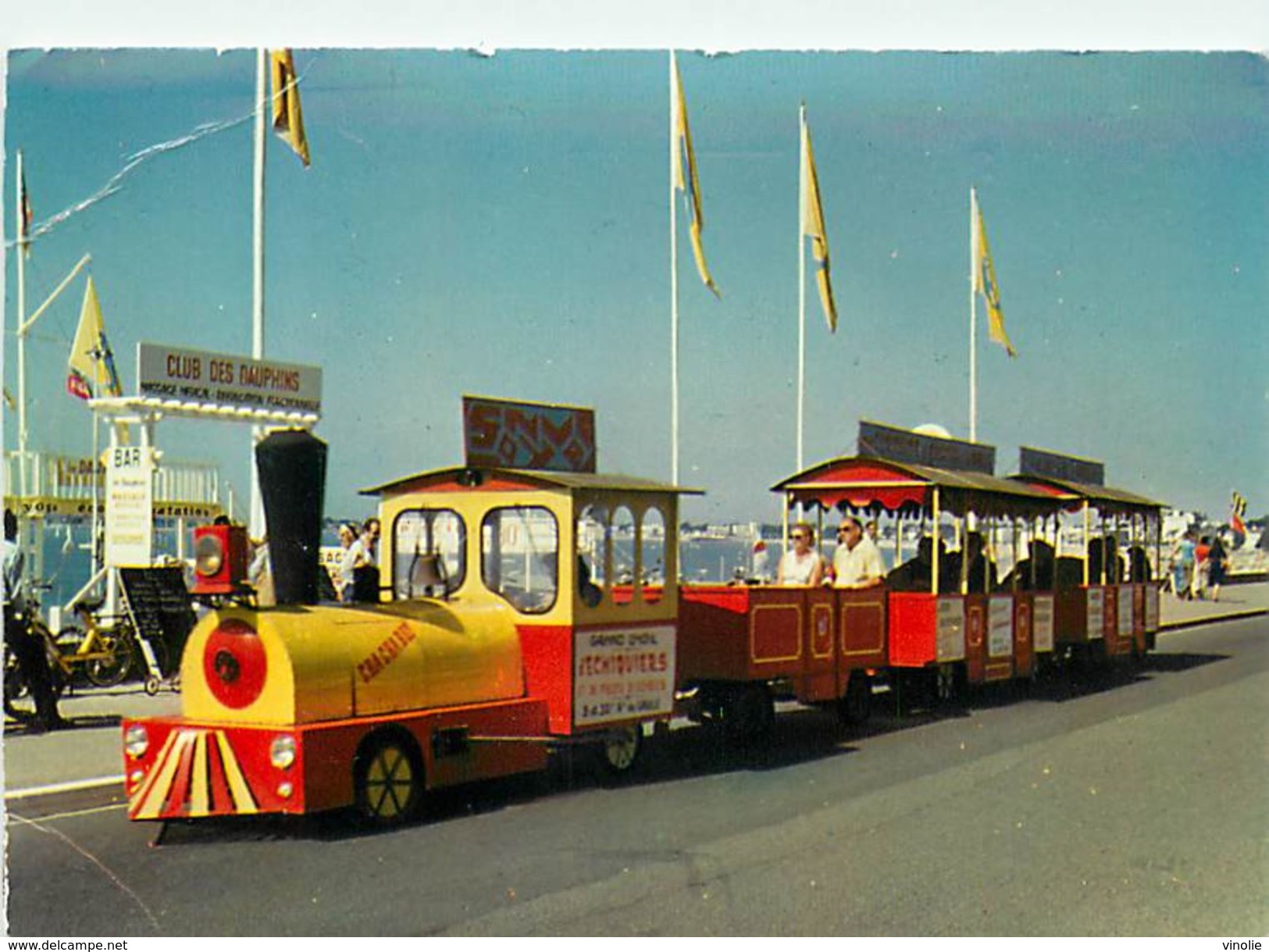 PIE 17-E-7910 :  PETIT TRAIN TOURISTIQUE   DE LA BAULE - Autres & Non Classés