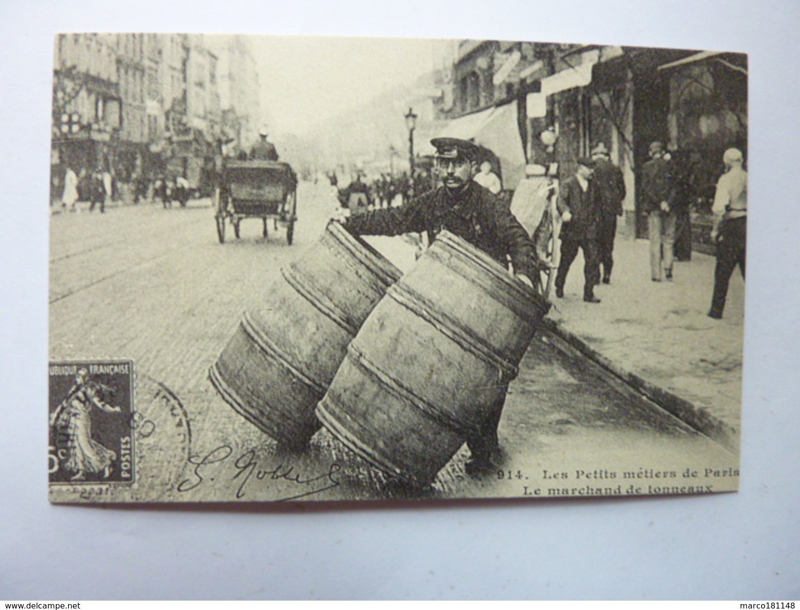 Le Marchand De Tonneaux - Petits Métiers à Paris