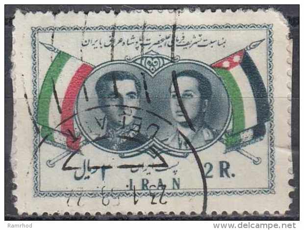 1957 Visit Of King Of Iraq - 2r Sh Ah And King Faisal II Of Iraq FU  SOME PAPER ATTACHED - Iran
