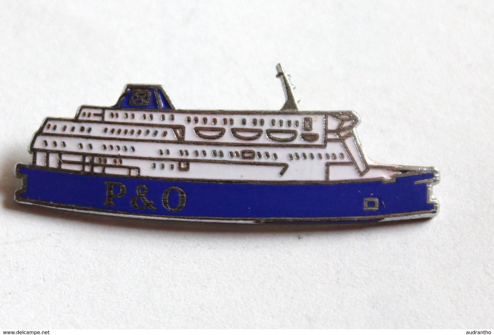 Broche Compagnie P&O Paquebot Ferry - Other & Unclassified