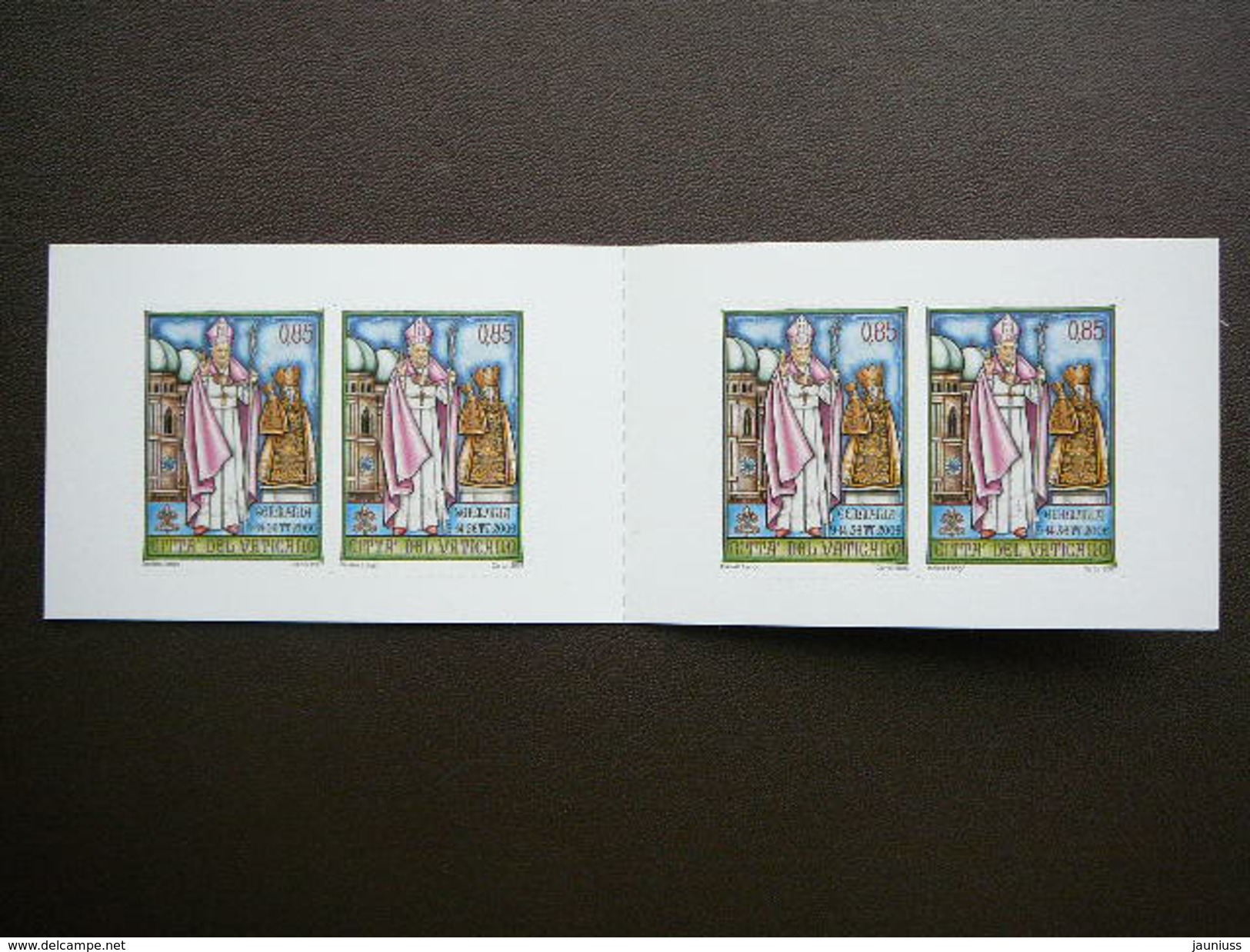 Benedict XVI Travels Around The World # Vatican Vatikan Vaticano  MNH 2007 # Mi. 1594 Booklet - Carnets