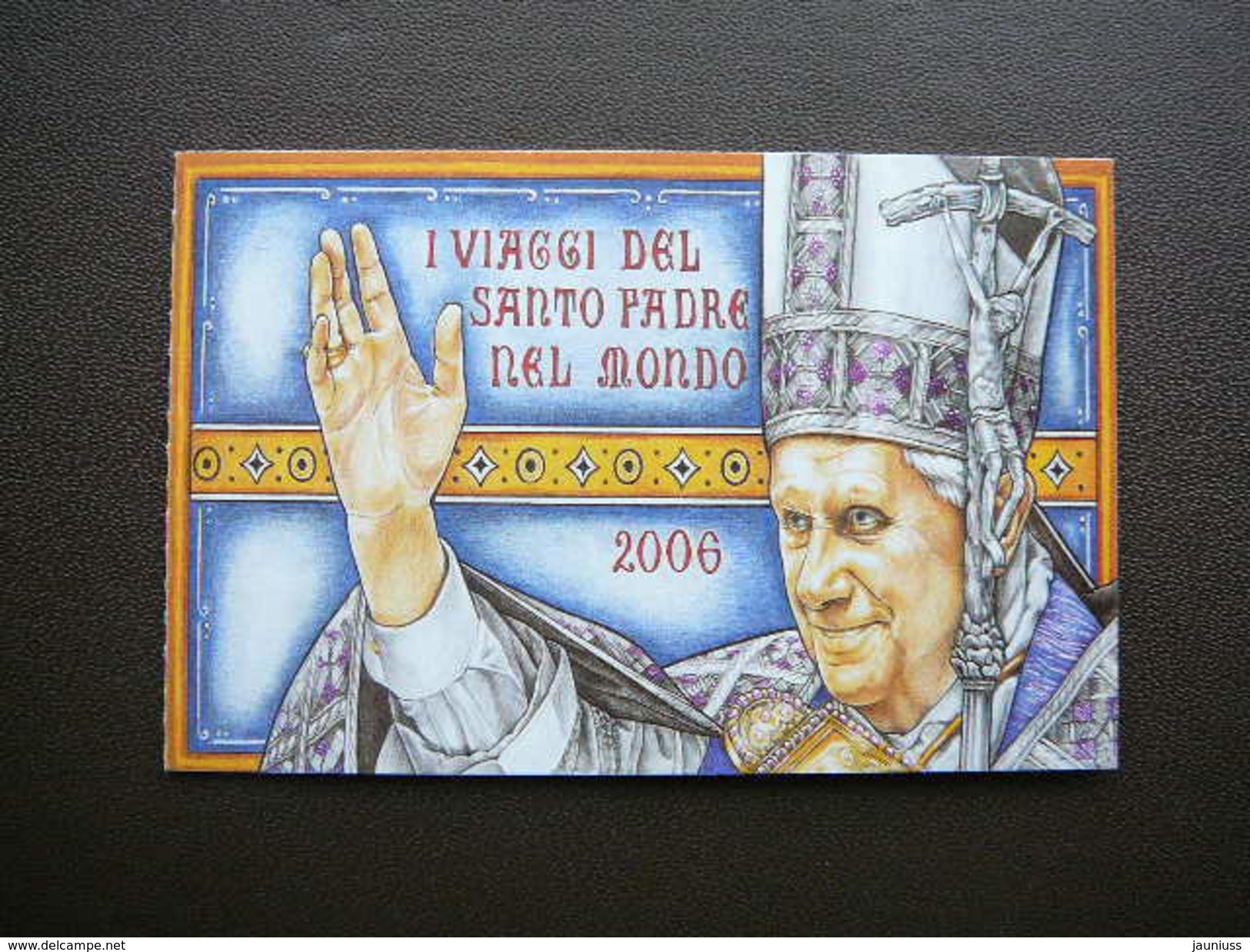 Benedict XVI Travels Around The World # Vatican Vatikan Vaticano  MNH 2007 # Mi. 1594 Booklet - Carnets