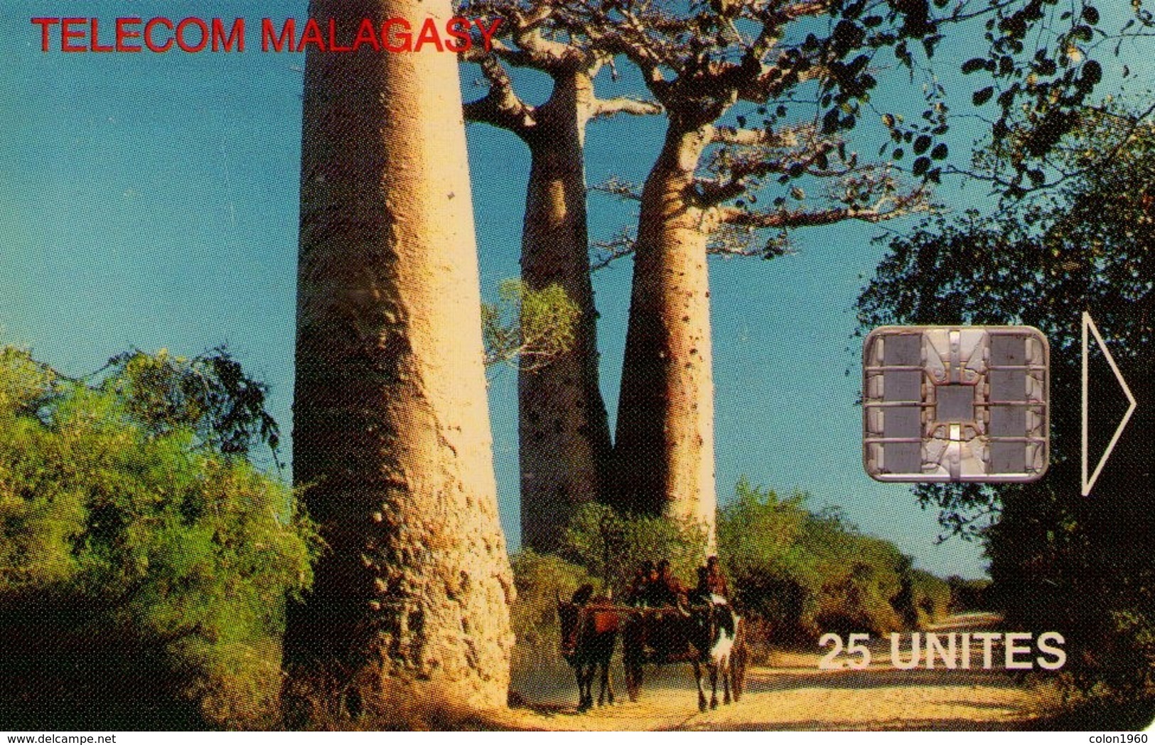 TARJETA TELEFONICA DE MADAGASCAR. (430) - Madagaskar