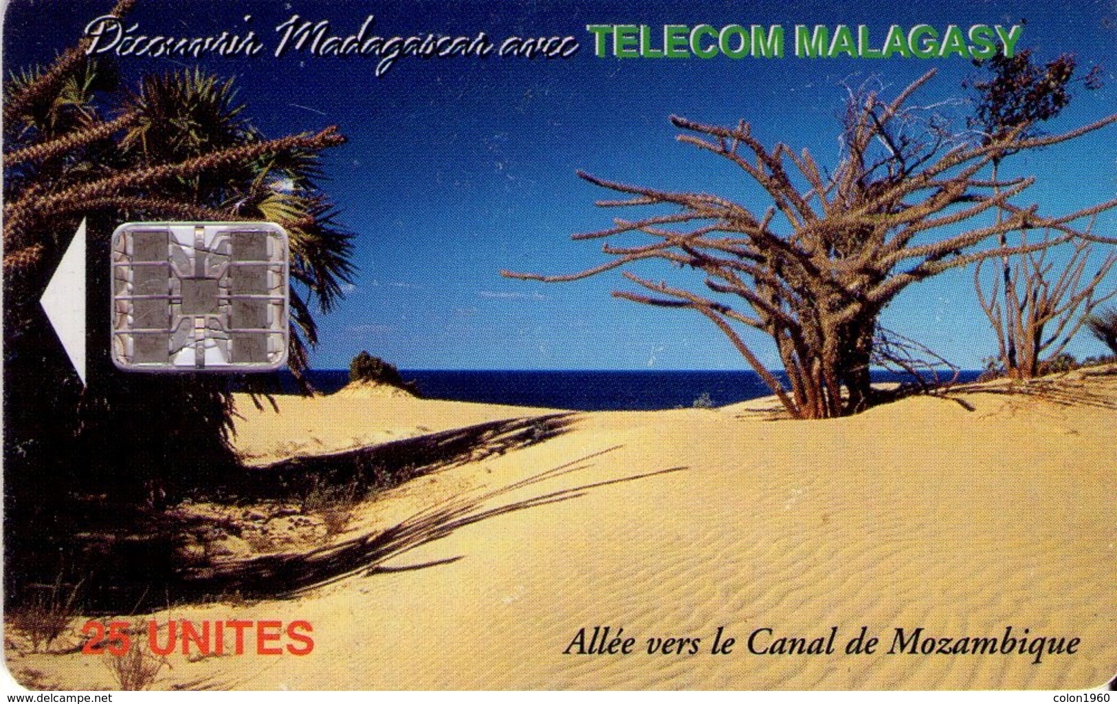 MADAGASCAR. MDG-26a. Beach (Canal De Mozambique). (009) - Madagaskar