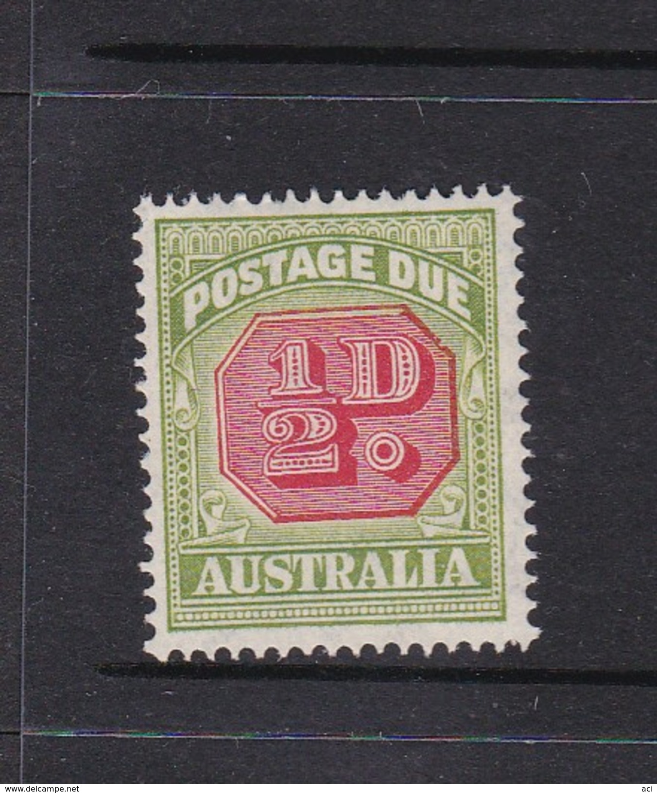 Australia Postage Due Stamps SG D 112 1938 Halfpenny Mint Never Hinged, - Segnatasse