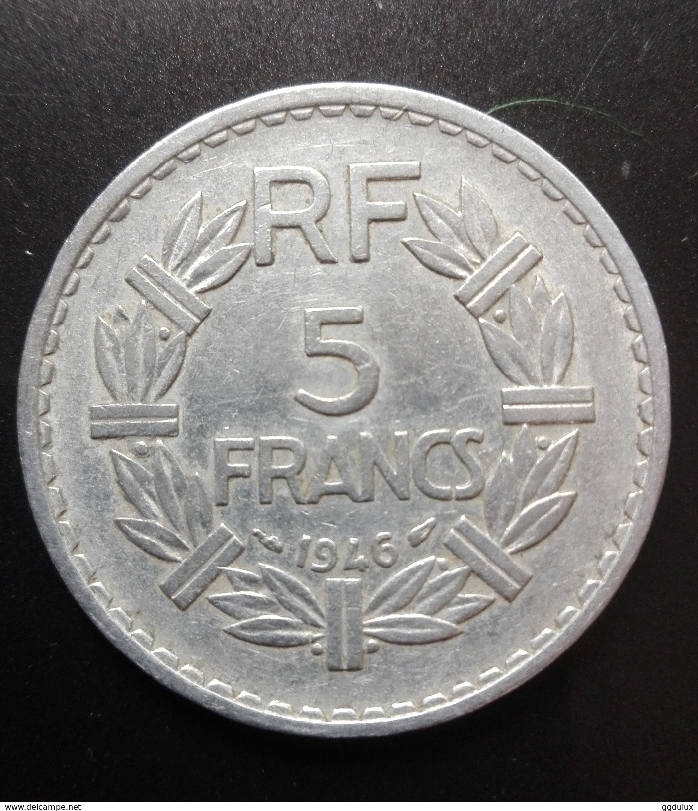 2 Pieces De 5 Franc 1946 Et 1949 B - Autres & Non Classés