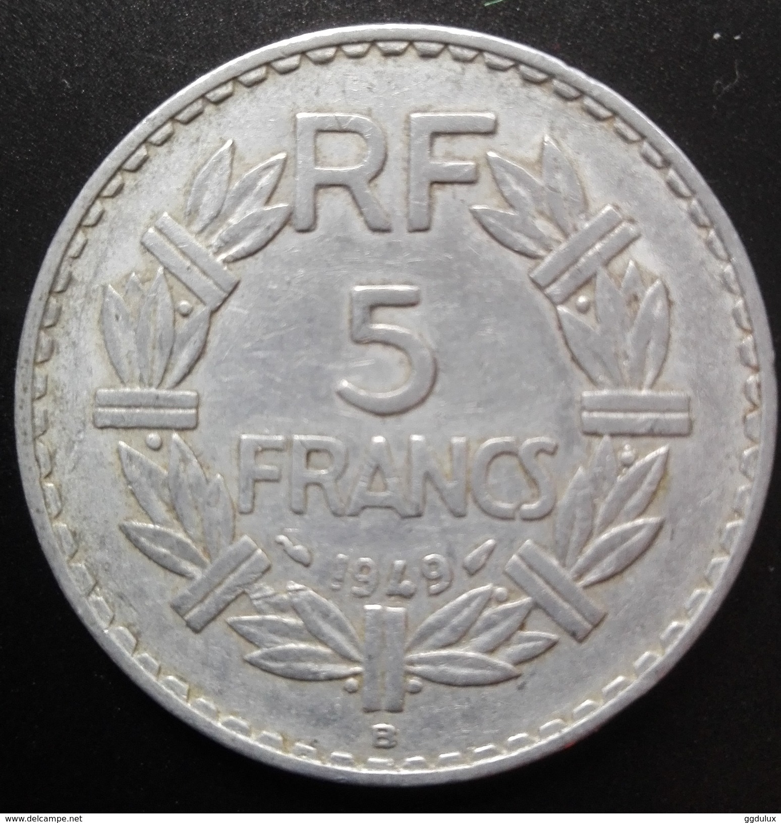 2 Pieces De 5 Franc 1946 Et 1949 B - Autres & Non Classés